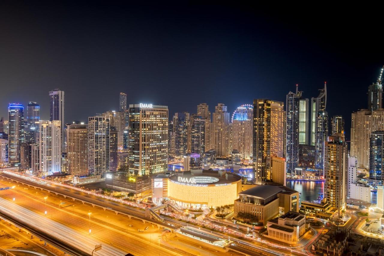Luxury Apt - Rooftop Pool - City View Dubai Buitenkant foto